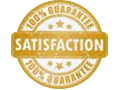 100% Satisfaction Guarantee