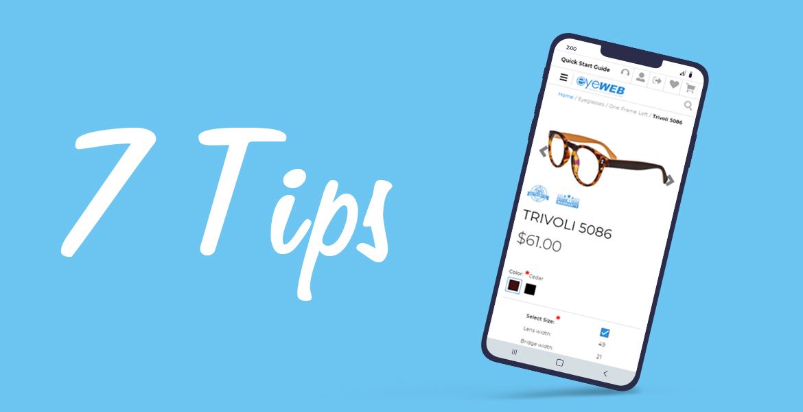 7 Tips from Pro to Buy Prescription Eyeglasses Online