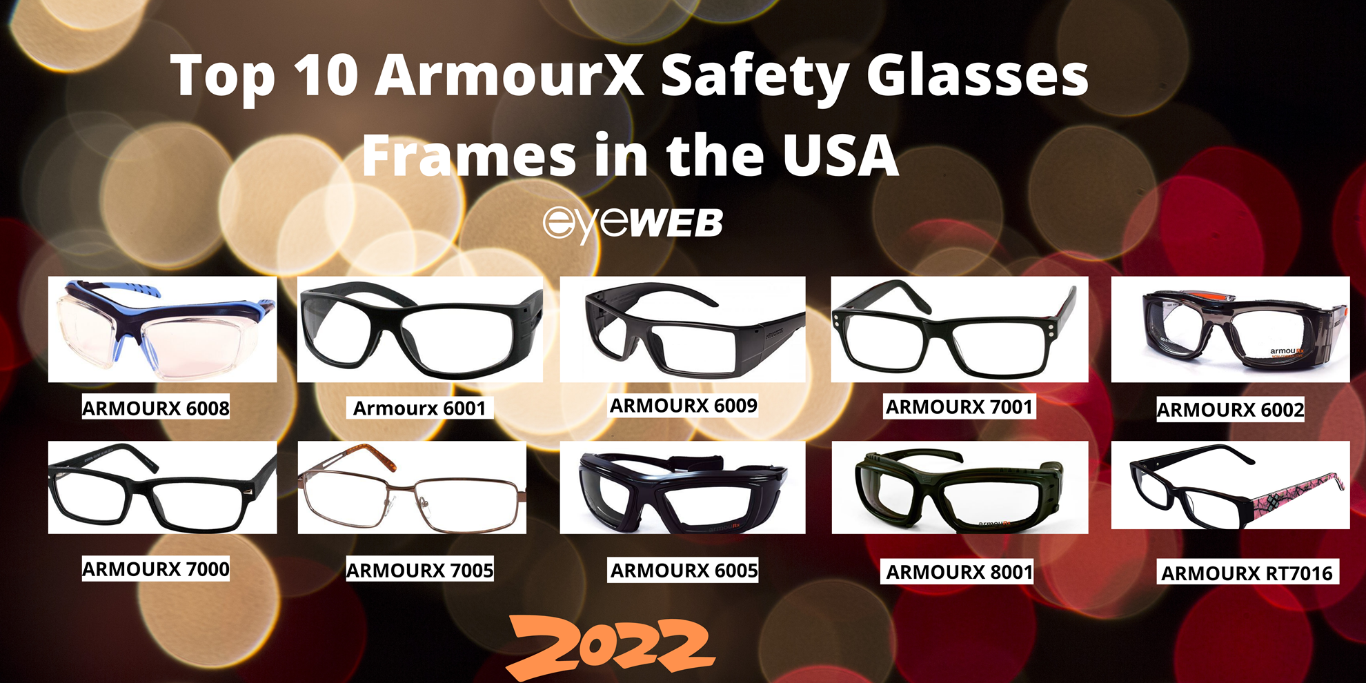 Top 10 ArmourX Safety Glasses Frames in the USA