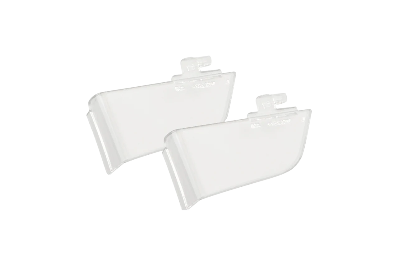 WX Fusion Clear Permanent Side Shields