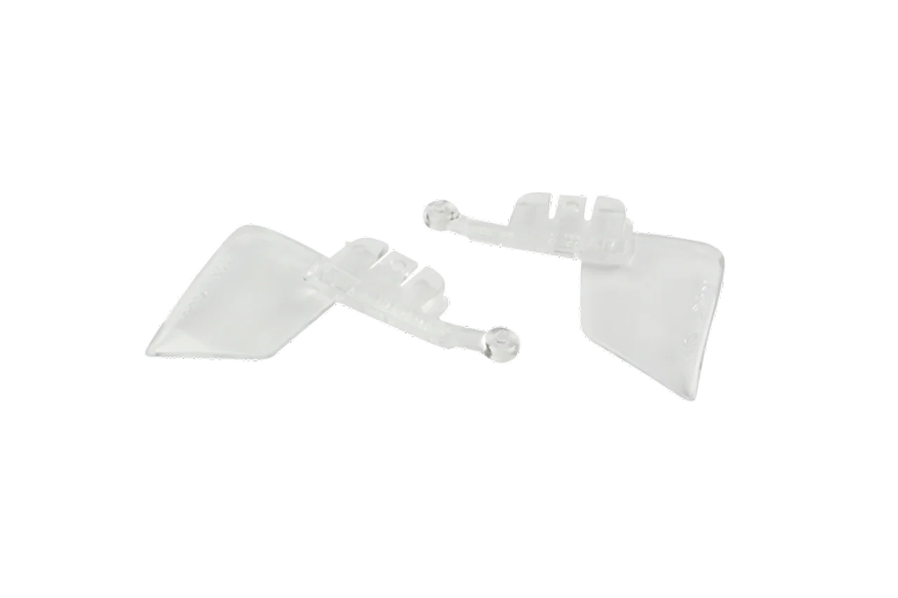WX Ovation Clear Permanent Side Shields