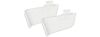 WX Fusion Clear Permanent Side Shields