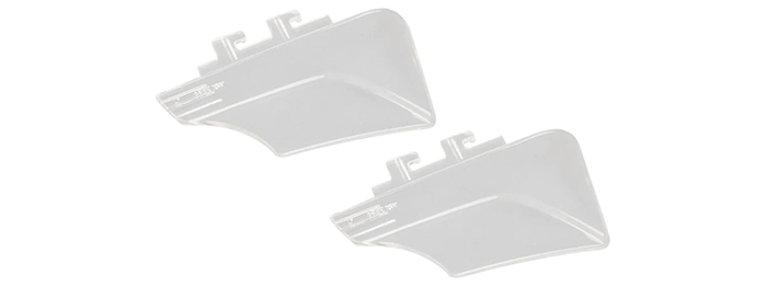 Clear Permanent Side Shields For WileyX CONTOUR