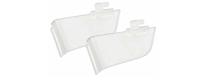 WX Axis Clear Permanent Side Shields